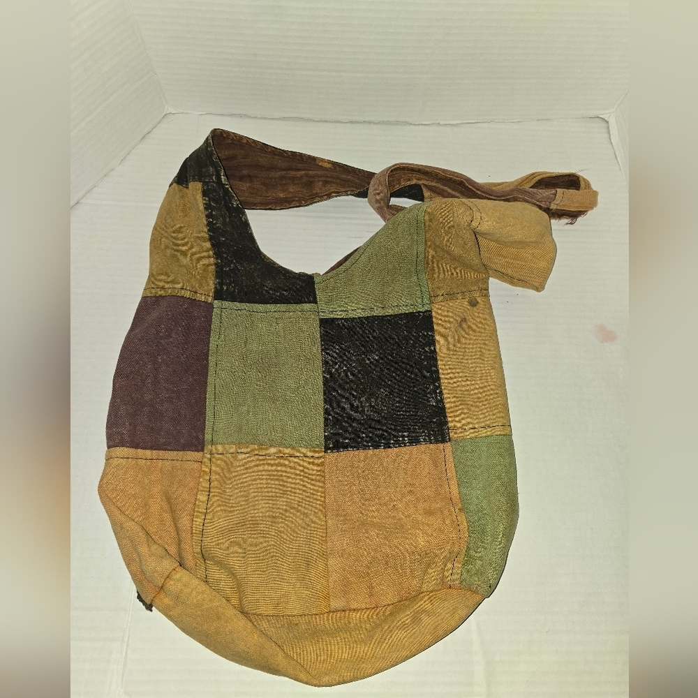 Patchwork Shoulder Bag - Multicolor - image 2